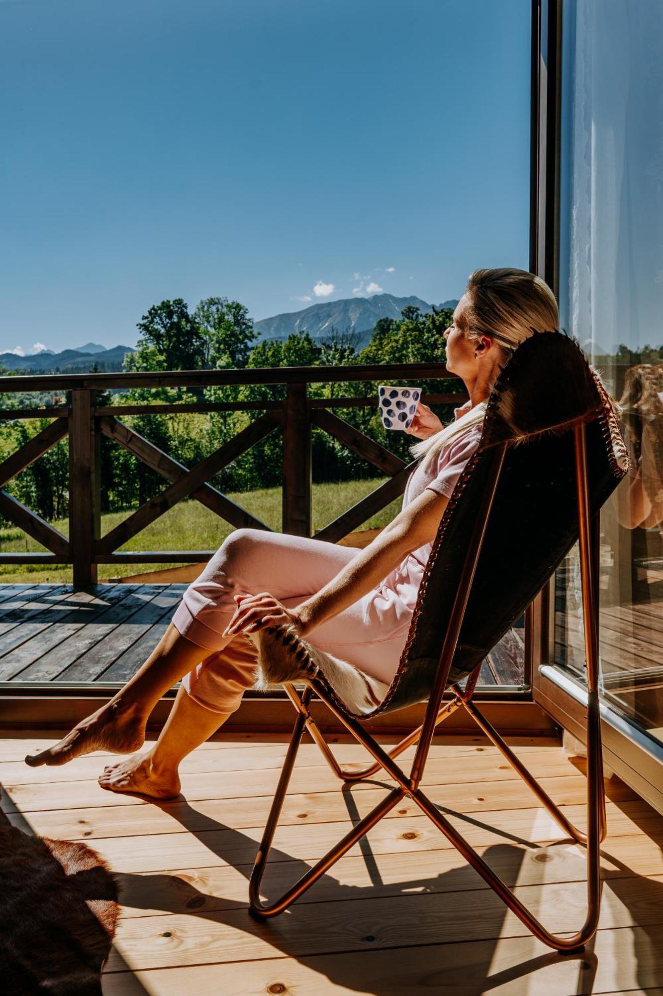 Jurta Na Wypasie - Luksusowy Namiot Z Widokiem Na Gory - Jacuzzi, Sauna, Split Ac, Private, Star View Zakopane Eksteriør bilde
